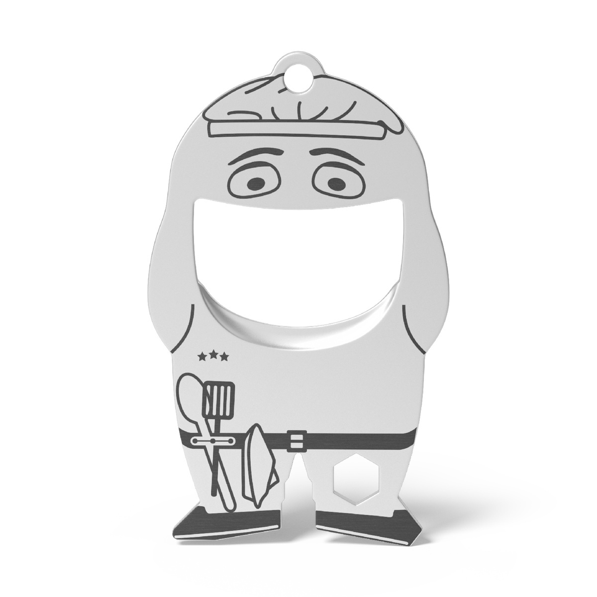 Auf der Klappkarte (9 x 5,5 x 0,31 cm)