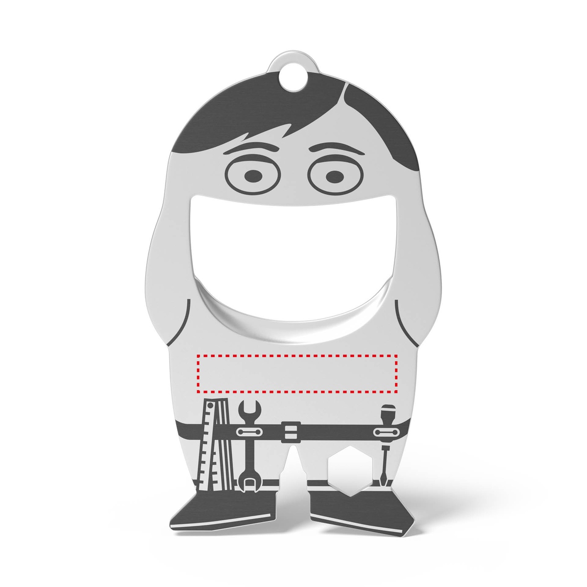 Auf dem Produkt (2,8 x 0,5 cm)