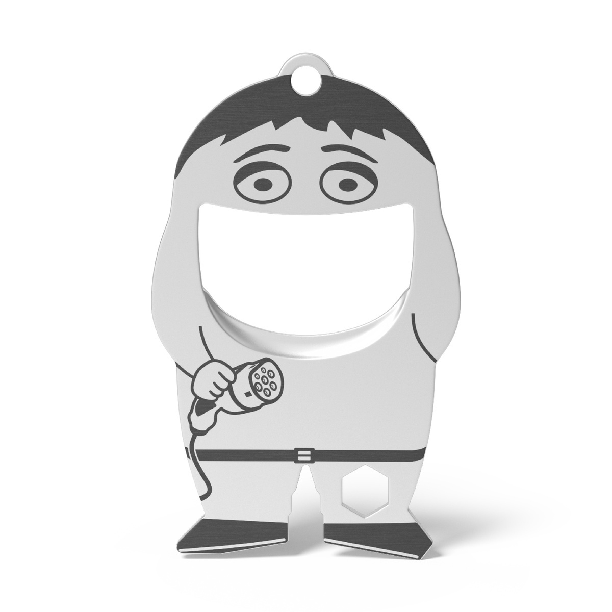 Auf der Klappkarte (9 x 5,5 x 0,31 cm)