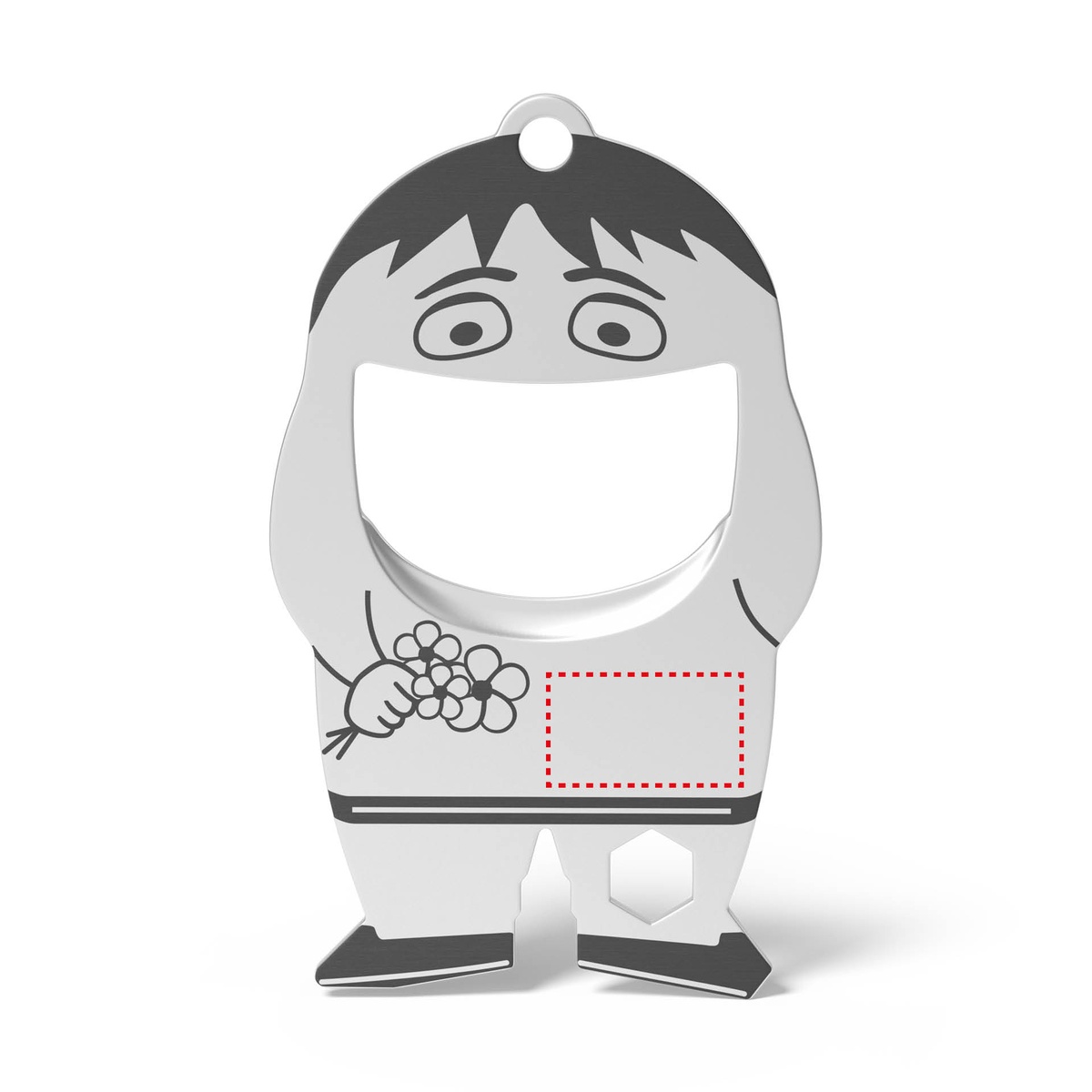 Auf dem Produkt (1,4 x 0,9 cm)