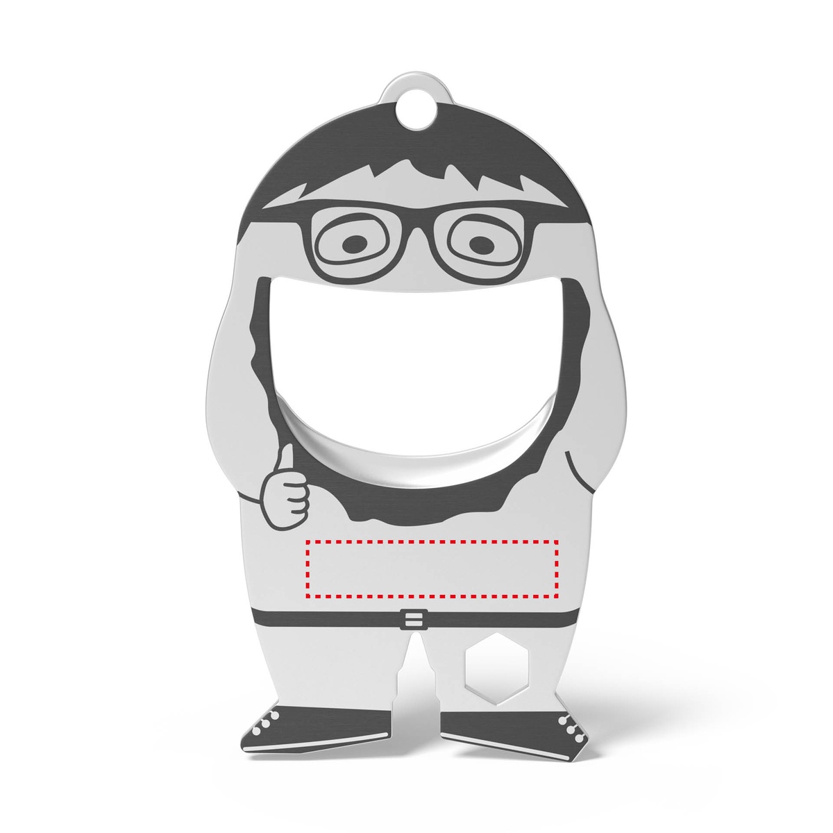 Auf dem Produkt (2,7 x 0,6 cm)