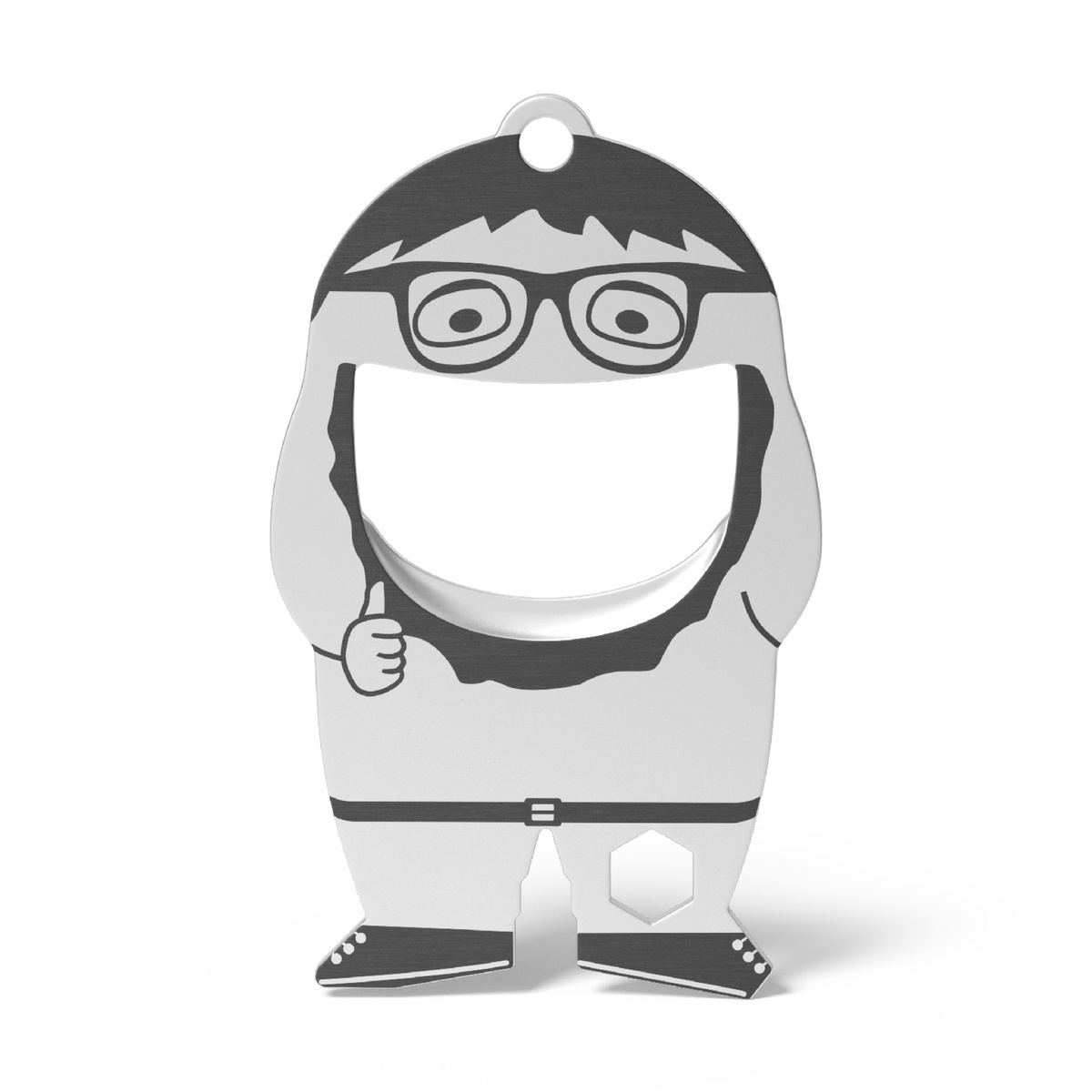 Auf der Klappkarte (9 x 5,5 x 0,31 cm)