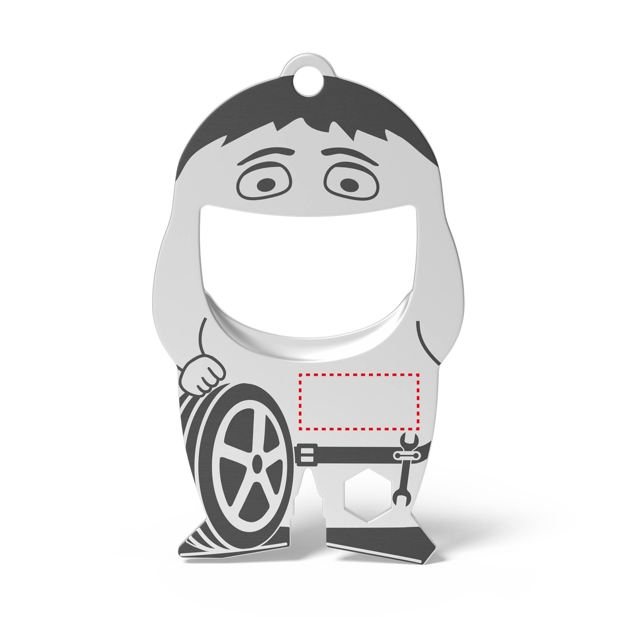 Auf dem Produkt (1,6 x 0,7 cm)