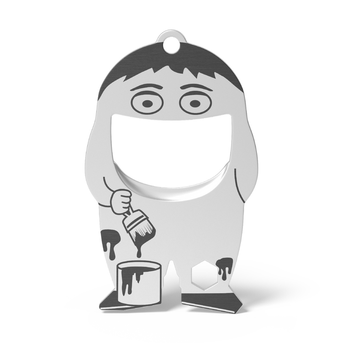 Auf der Klappkarte (9 x 5,5 x 0,31 cm)