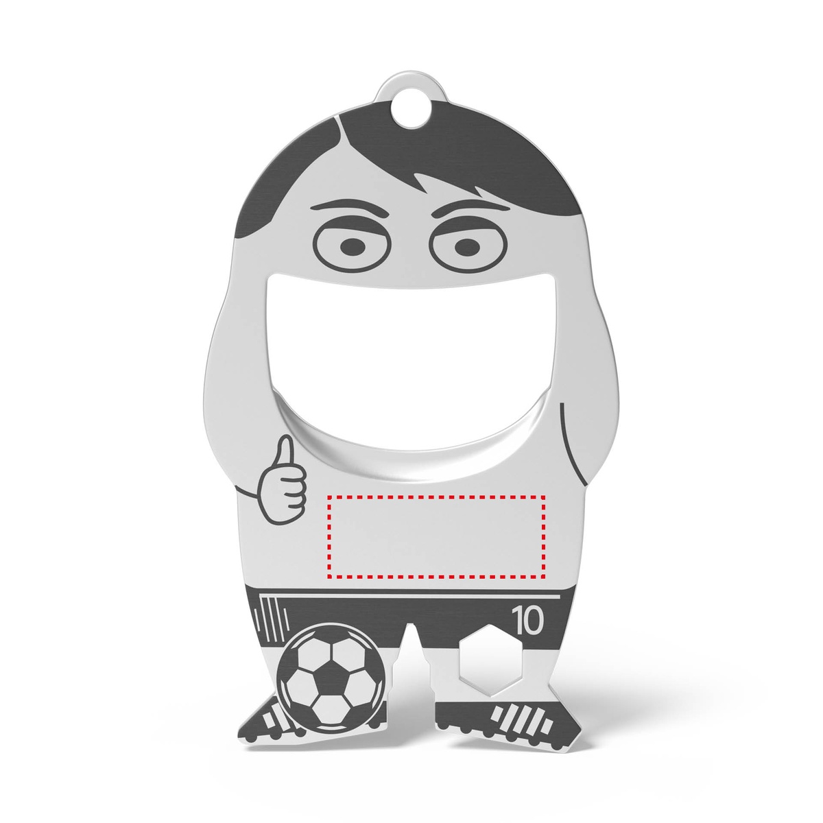 Auf dem Produkt (2,2 x 0,8 cm)