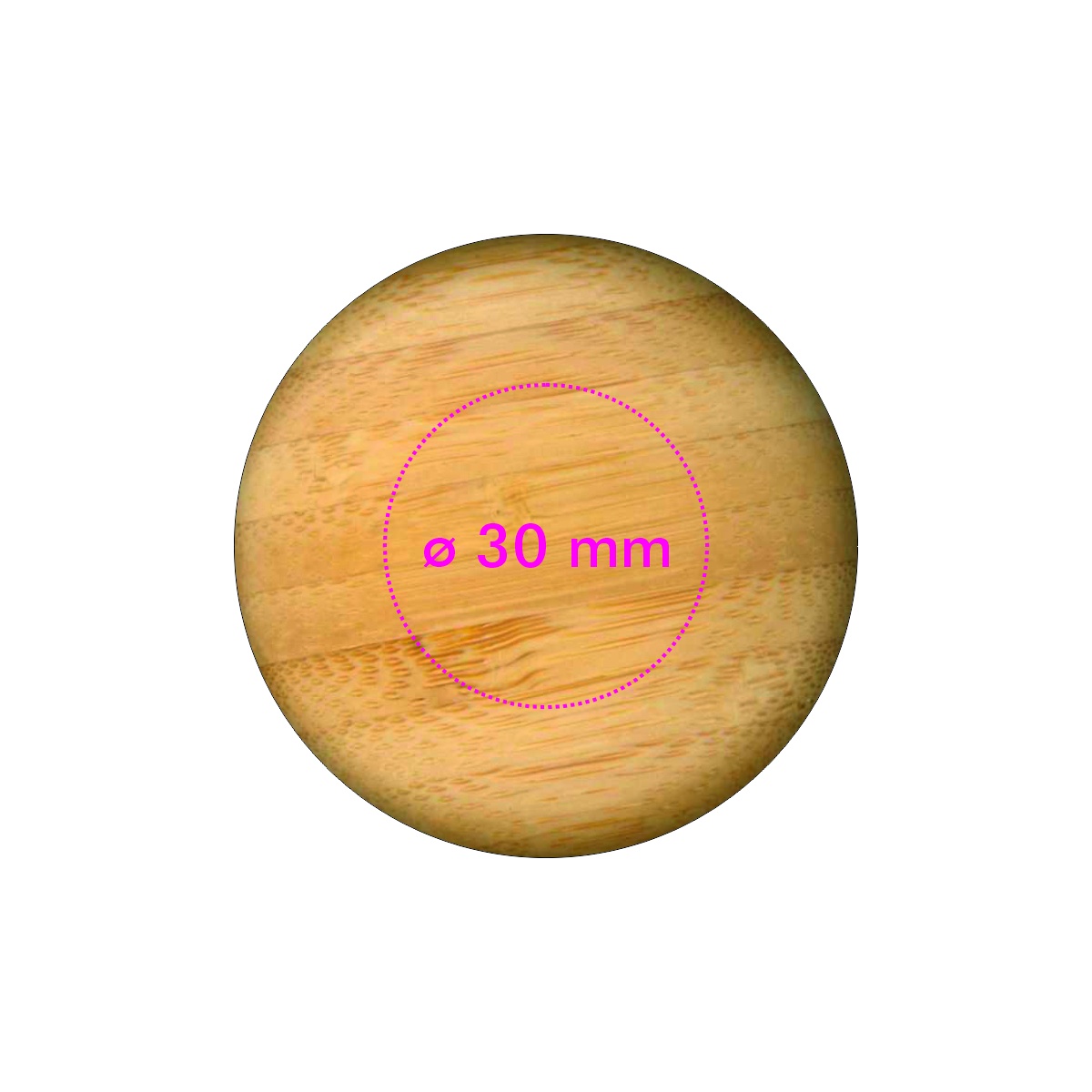 Vorderseite (ø 3 cm)