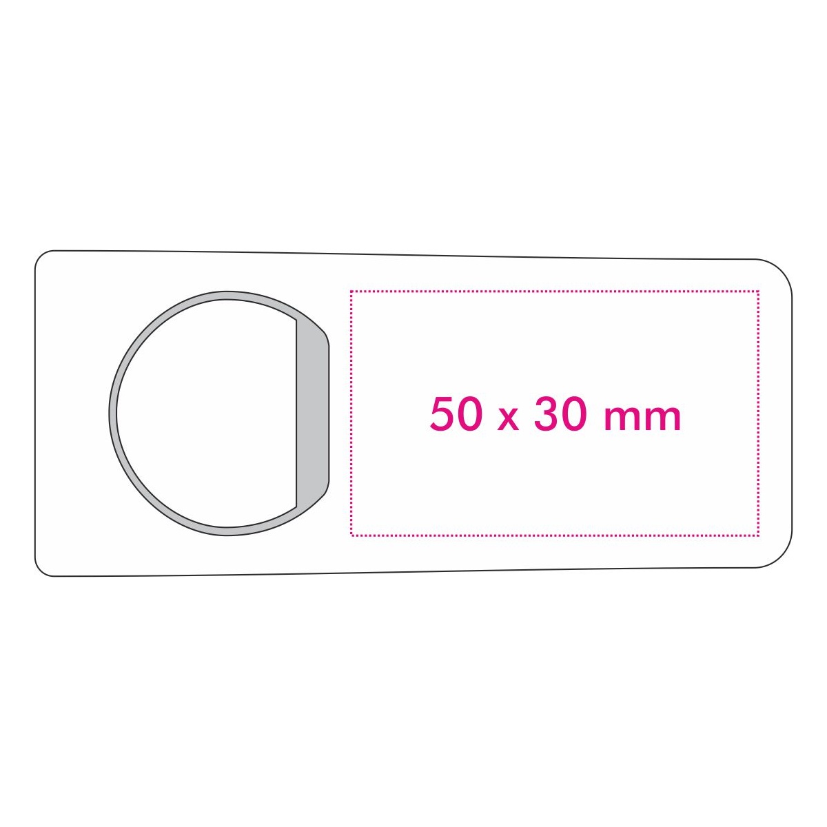 Vorderseite (5 x 3 cm)