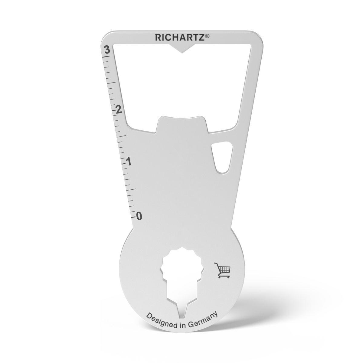 Auf der Klappkarte (9,2 x 5,5 x 0,25 cm)