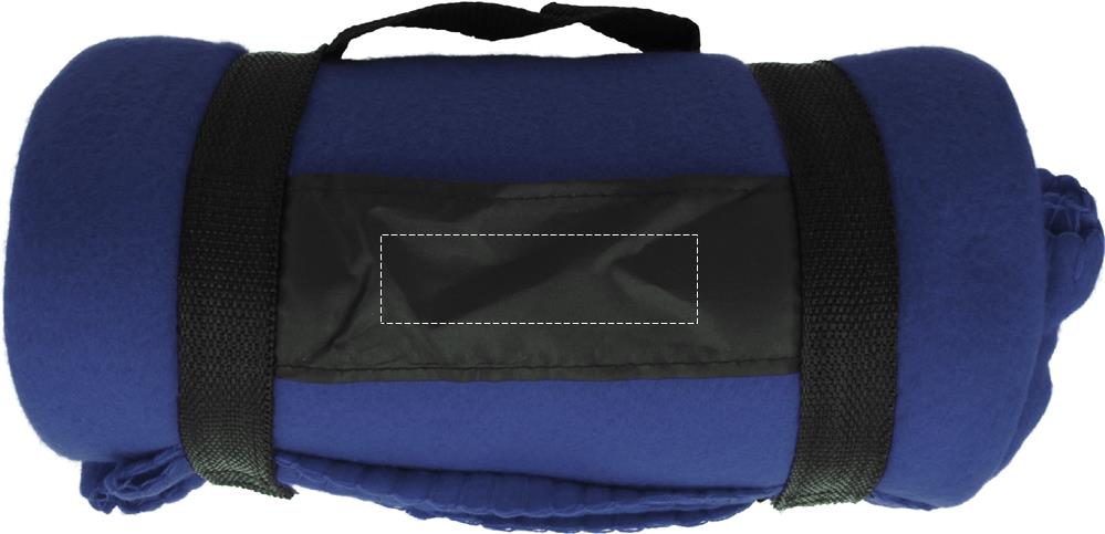 Schwarz Gurt Rückseite (2 x 7 cm)