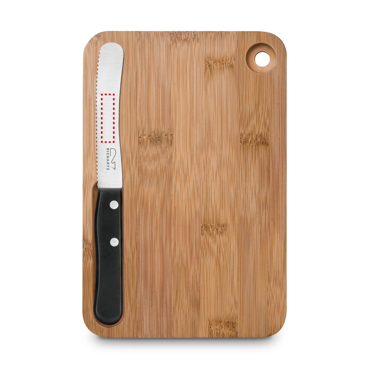 Auf der Klinge Rückseite (4 x 1 cm)