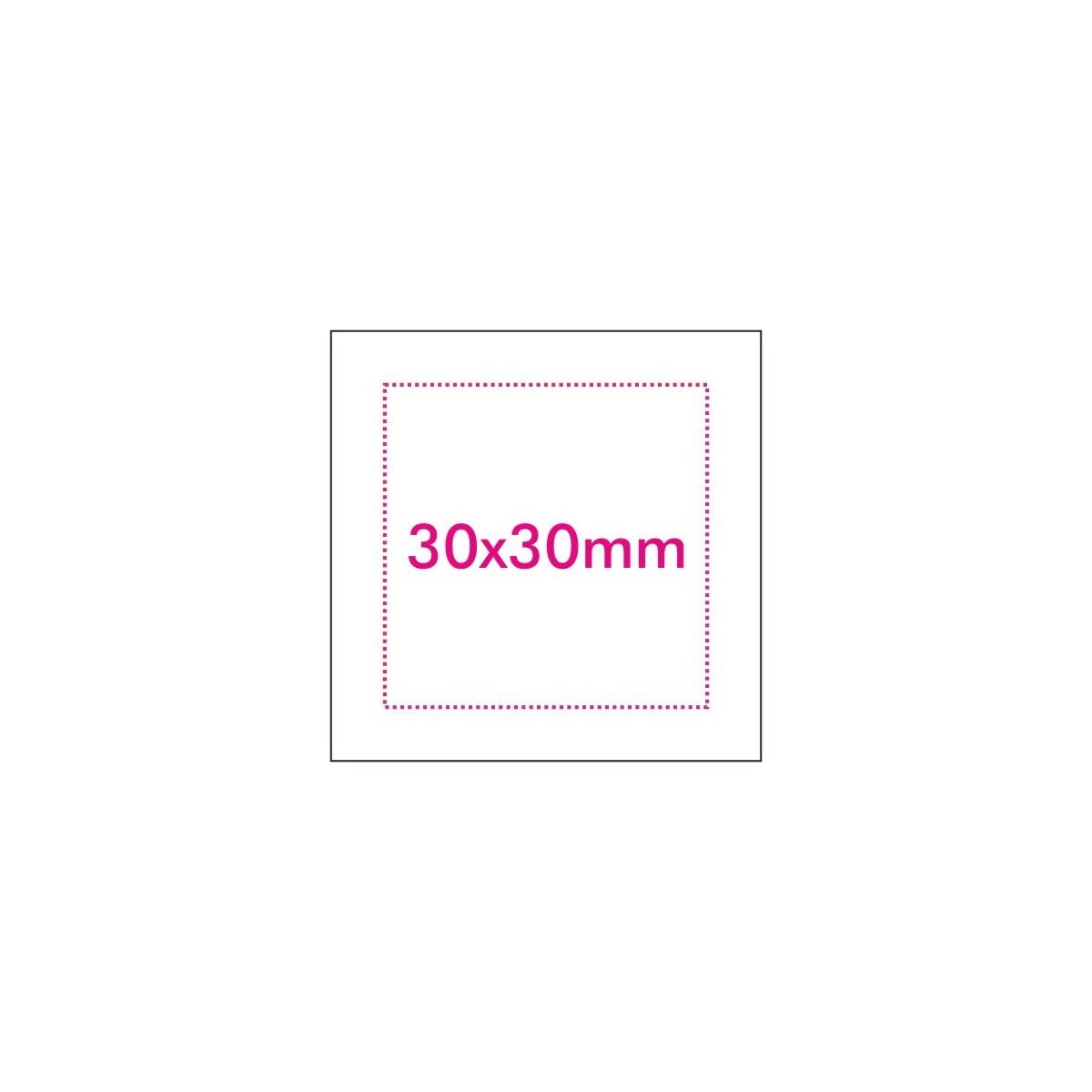 oben (3 x 3 cm)