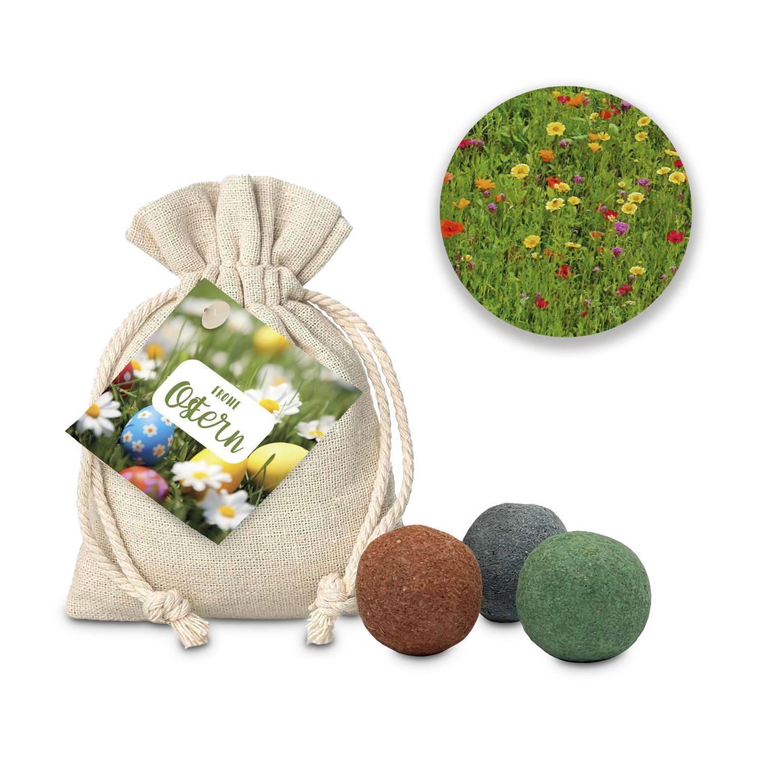 Werbeanbringung durch Hangtag (max. 5,2 x 5,2 cm)