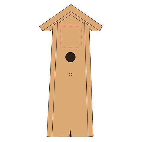Nistkasten-Front-oben (6 x 6 cm)