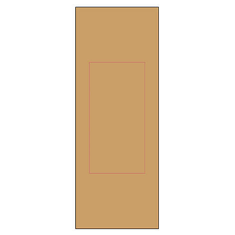 Holzkiste-Deckel (10 x 20 cm)