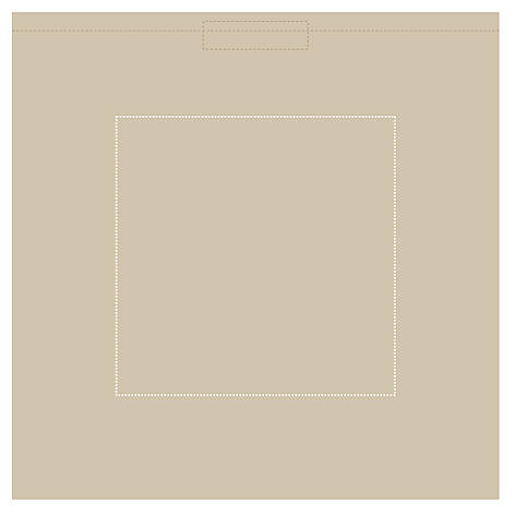 Kissen-Rueckseite (12 x 12 cm)
