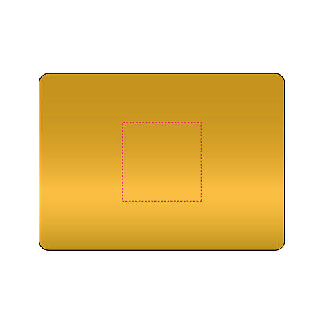 Golddose-Deckel (4 x 4 cm)