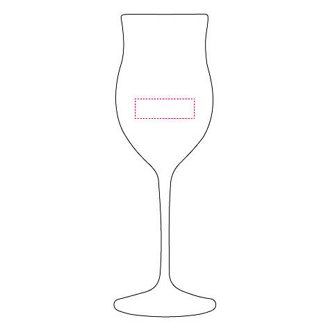 Glas-Kelch (3 x 1 cm)