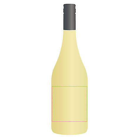 Flasche-Vorderseite (8 x 8 cm)