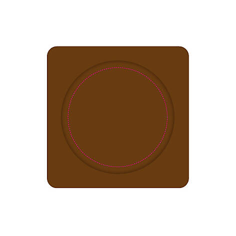 Untersetzer-Ring-Mitte (Ø 7 cm)
