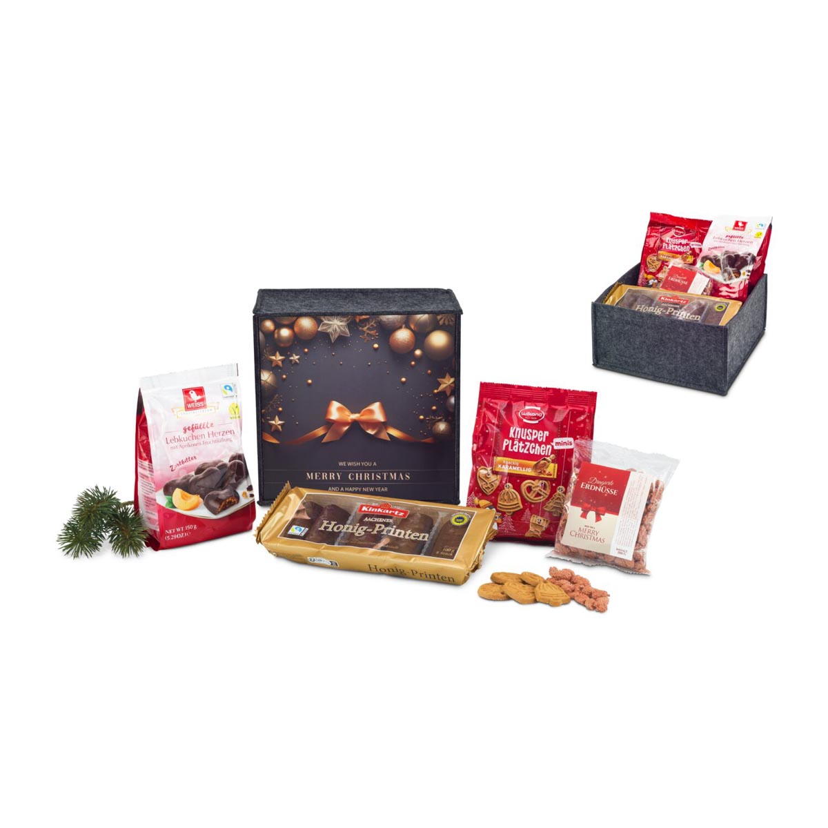 Werbeanbringung auf dem Filz (max. 14 x 7 cm)