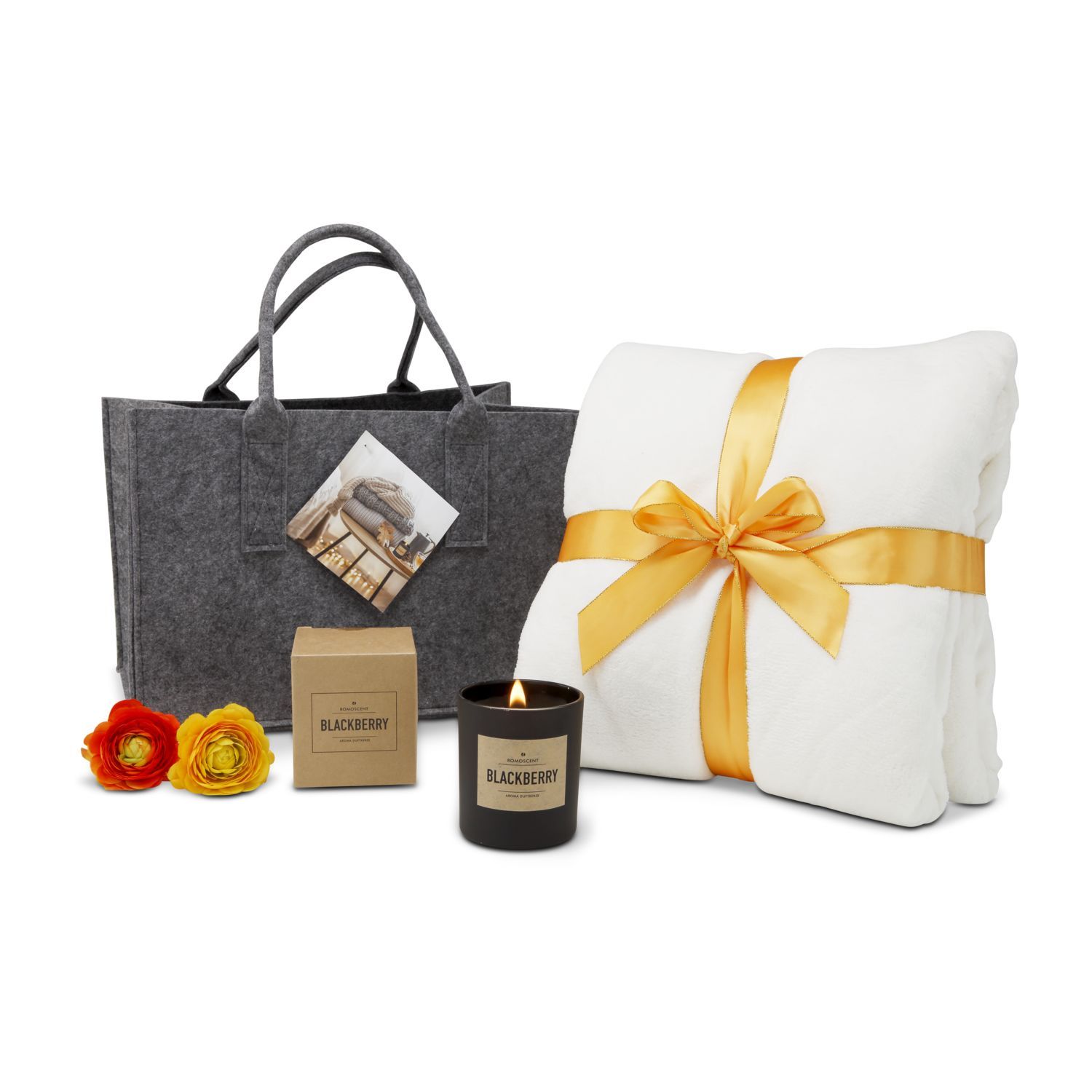 Werbeanbringung an der Verpackung des Präsents (max. Ø 9,8 cm)