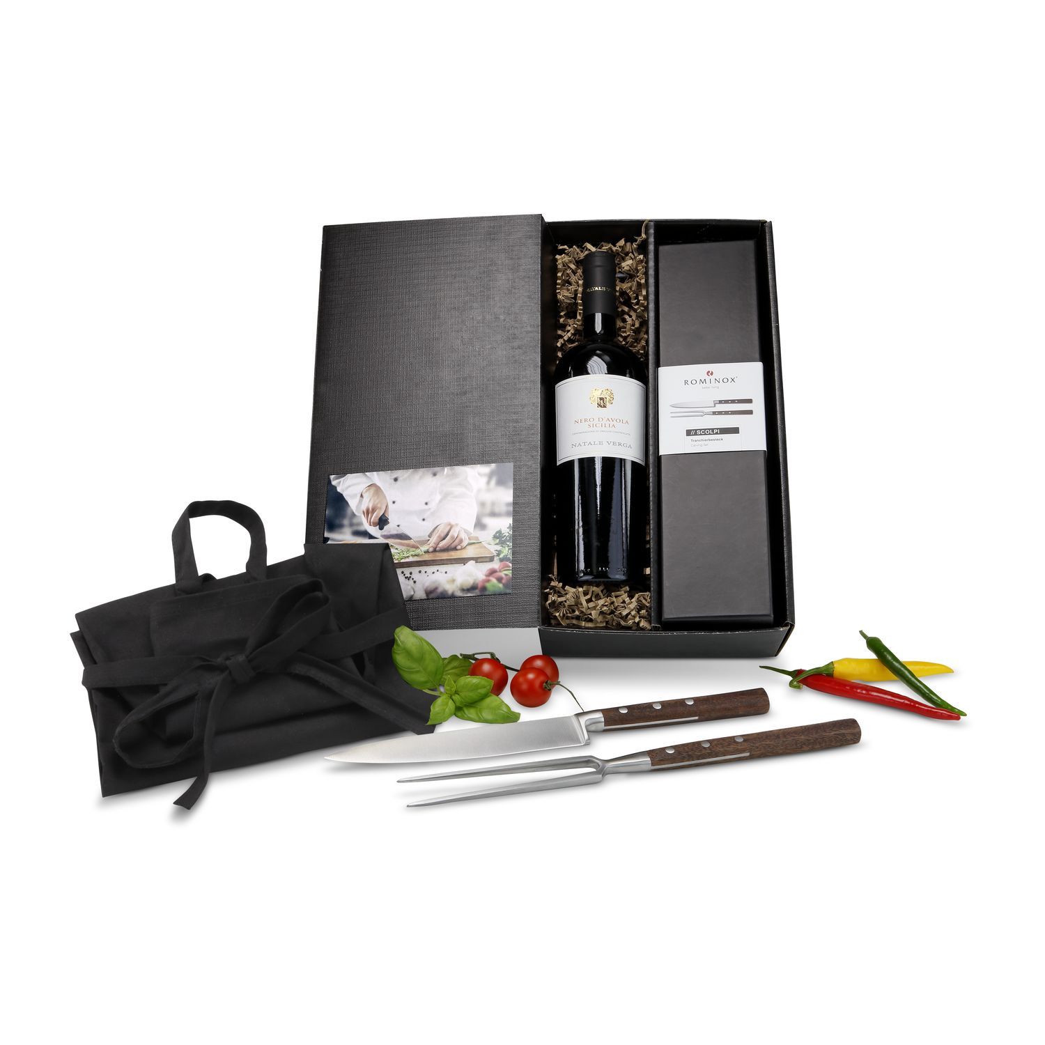 Werbeanbringung auf dem Besteck des Rominox Produkts (max. 0,5 x 7 cm)