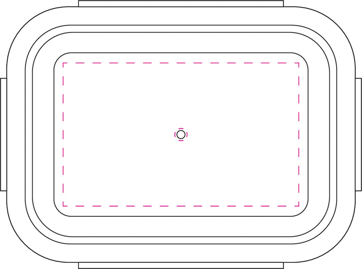 auf Deckel (11,5x7 cm)