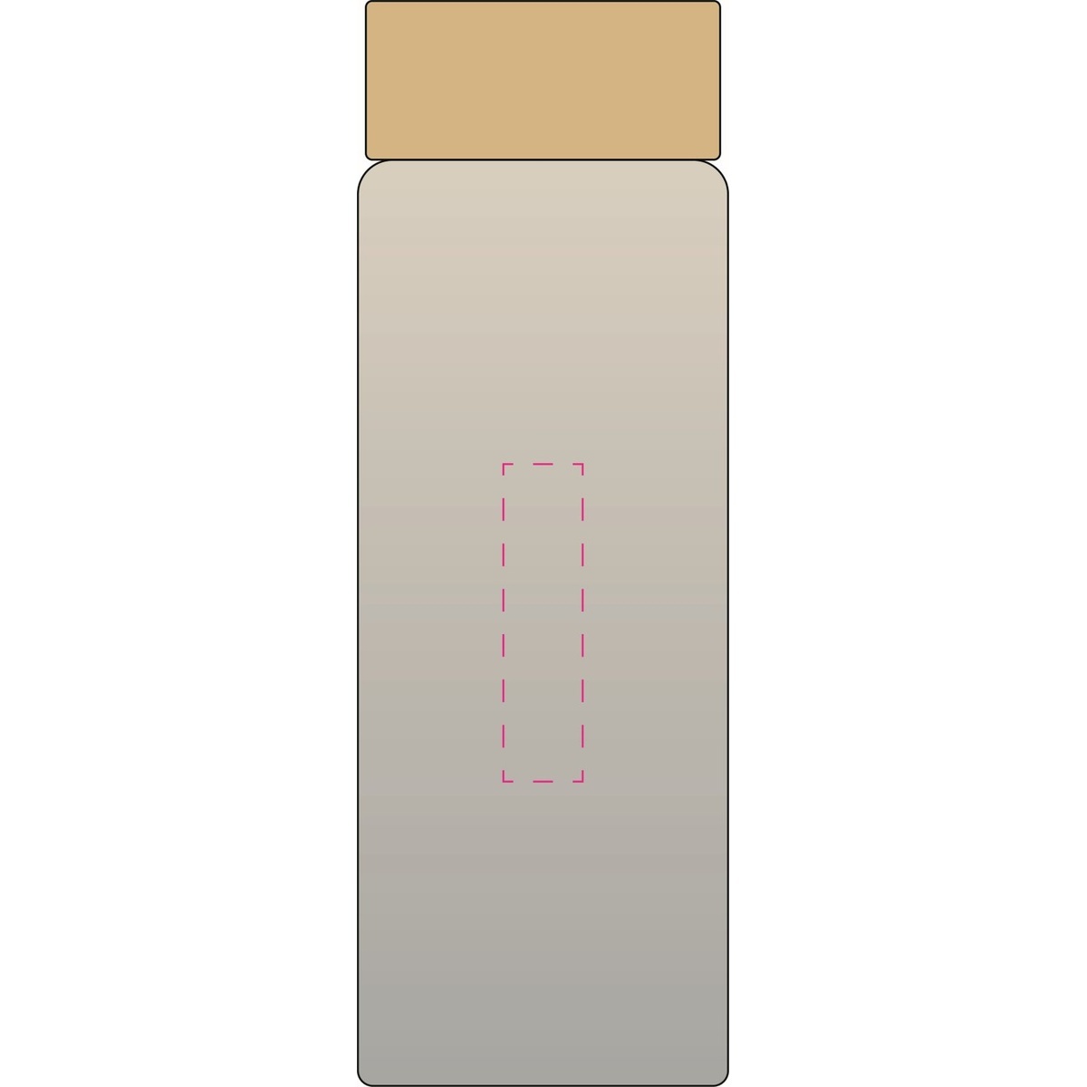 seitlich auf Flasche (60 x 15 mm)