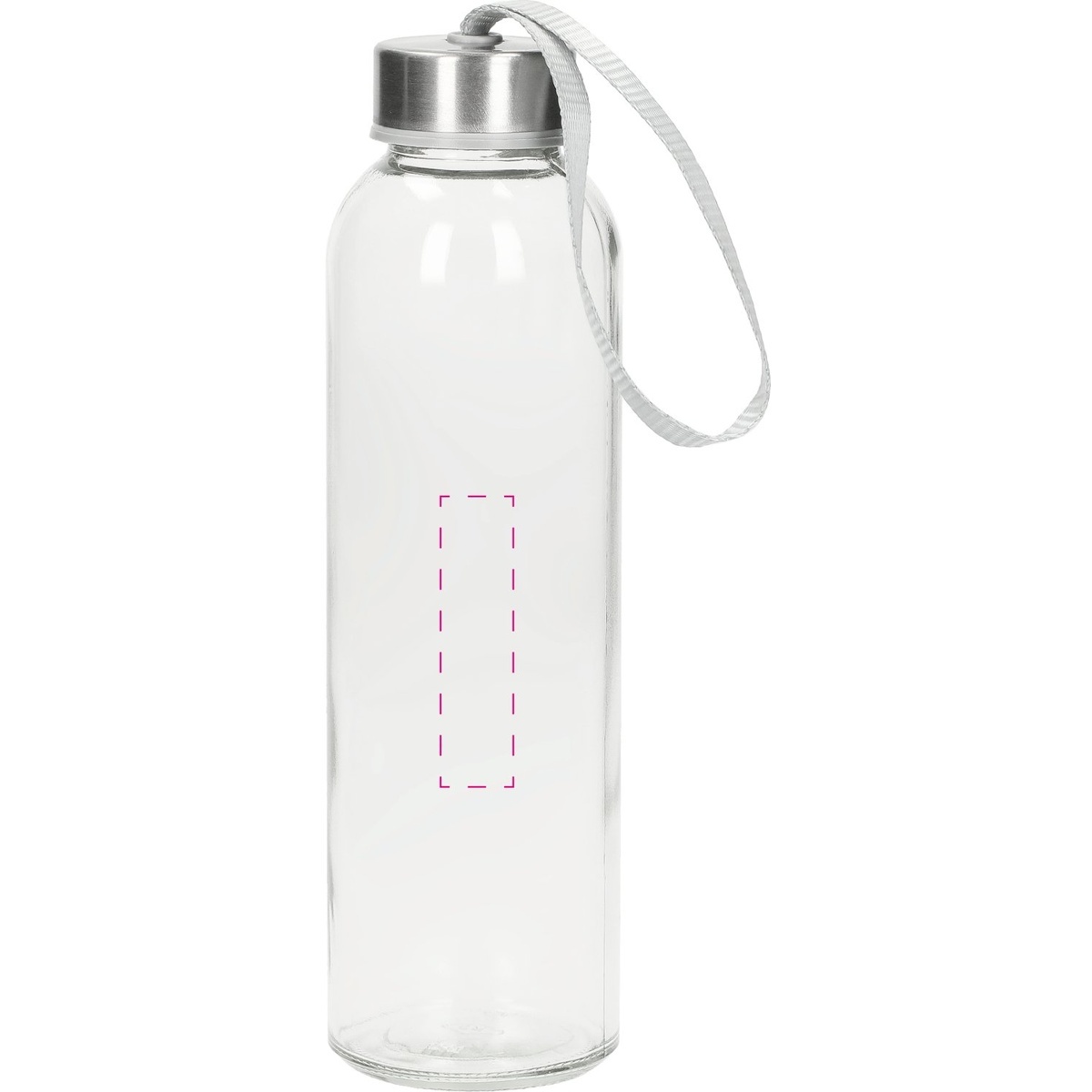 auf Flasche hochkant (60 x 15 mm)