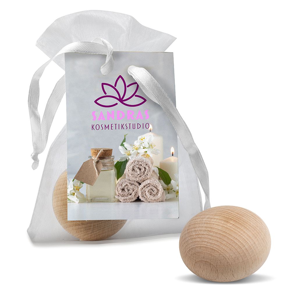 auf Karte (10,0 x 13,6 cm, Ø 3 cm)