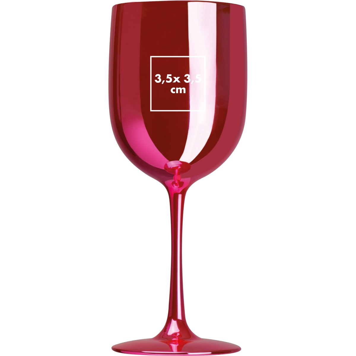 Auf dem Becher (3,5 x 3,5 cm)