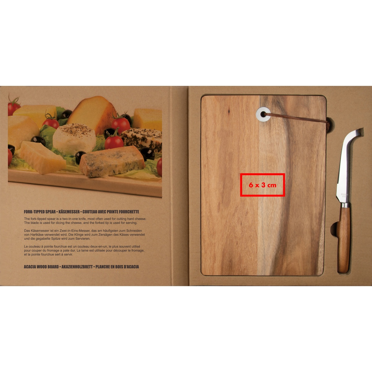 Auf der Platte (6 x 3 cm)