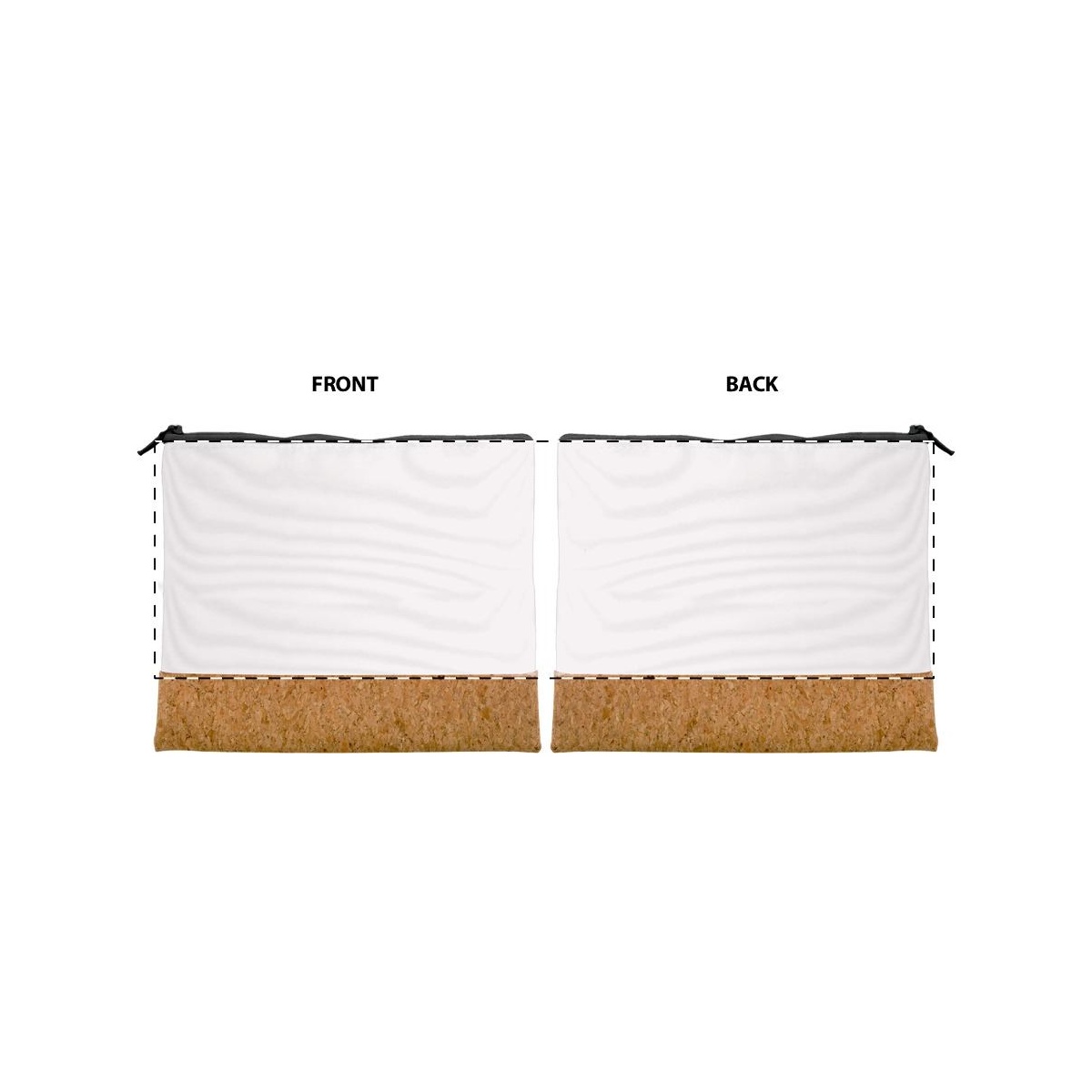 Komplette Oberfläche (198 x 324 mm)