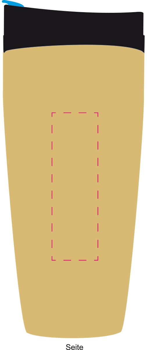 Trinköffnung links (2,5x8 cm)