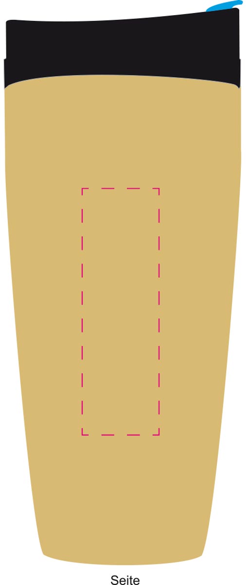 Trinköffnung rechts (2,5x8 cm)