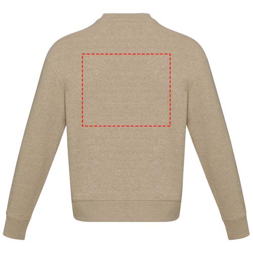 Großflächig auf die Rückseite (28 x 23 cm )