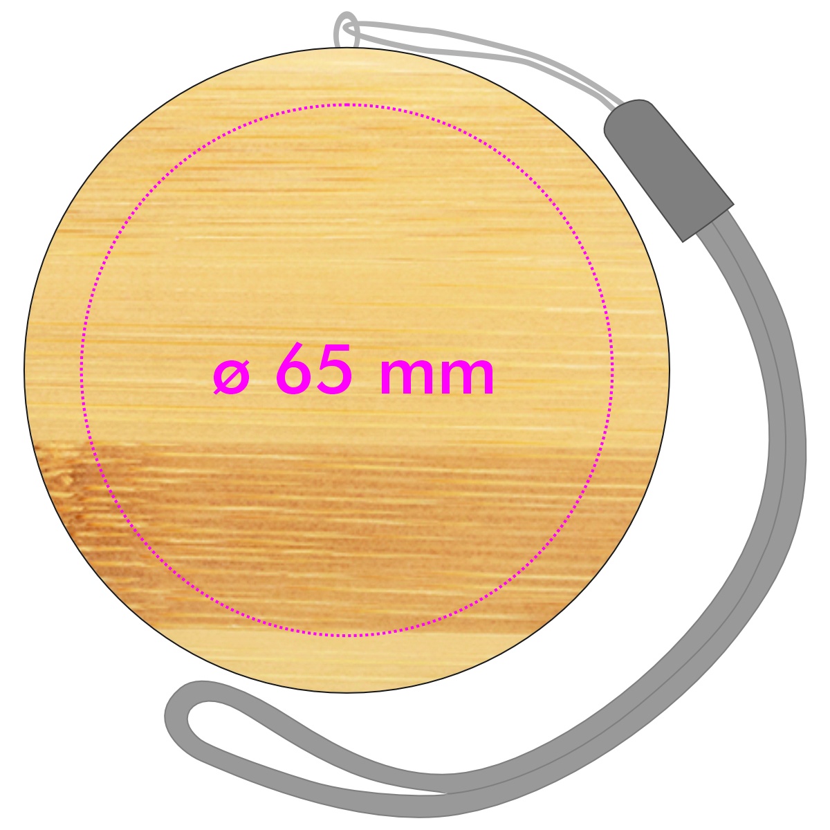 Rückseite (Ø 6,5 cm)