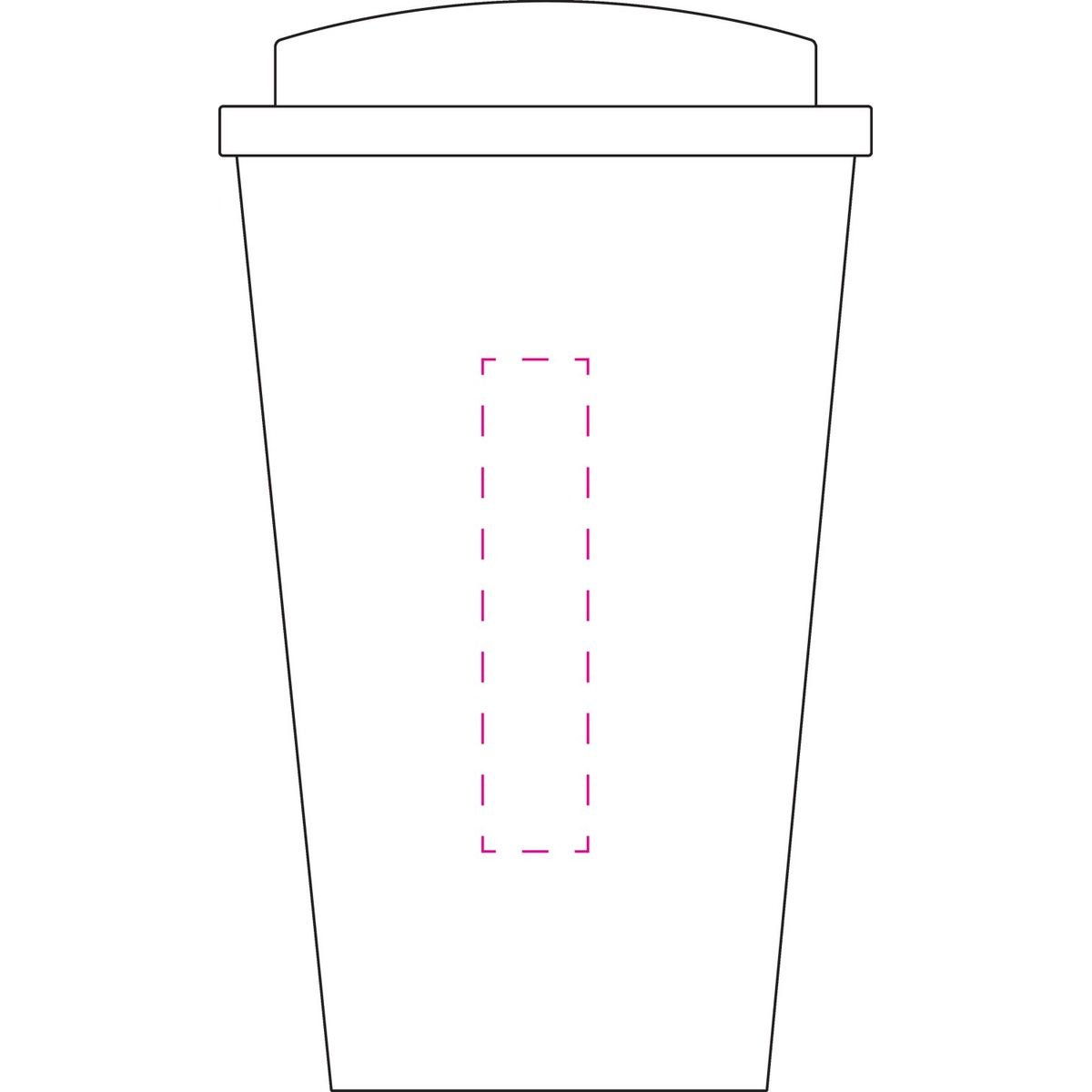 seitlich von unten nach oben (70 x 15 mm)