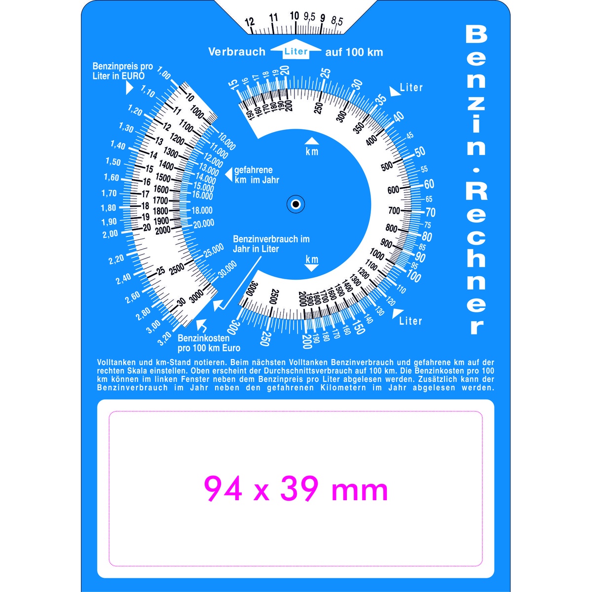 Rückseite (9,4 x 3,9 cm)