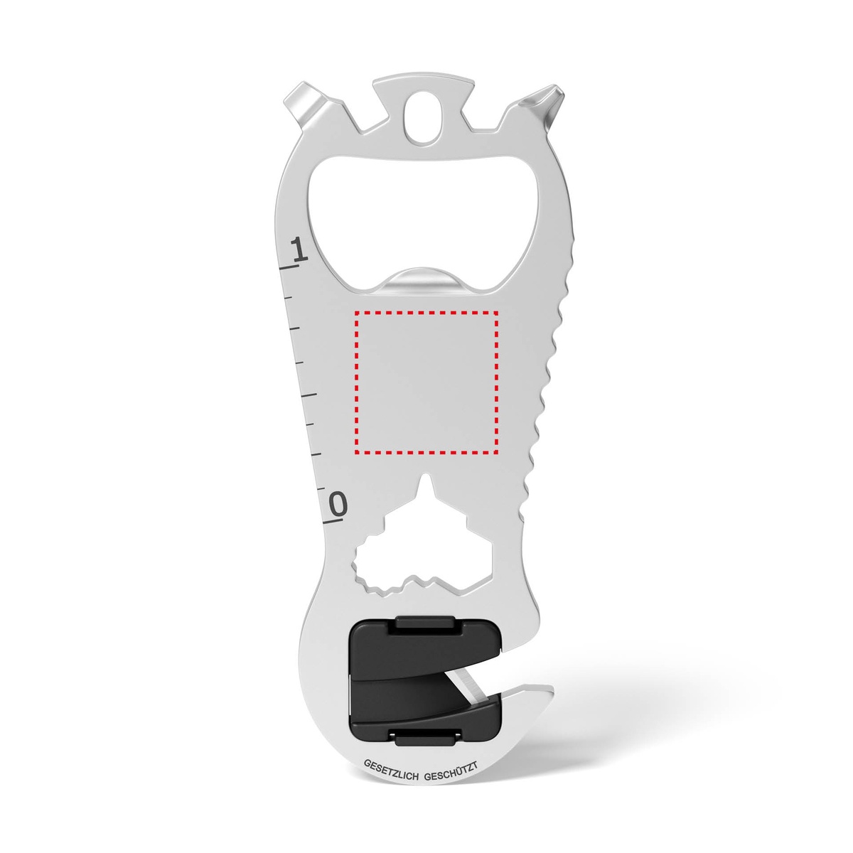 Auf dem Produkt (1,5 x 1,3 cm)