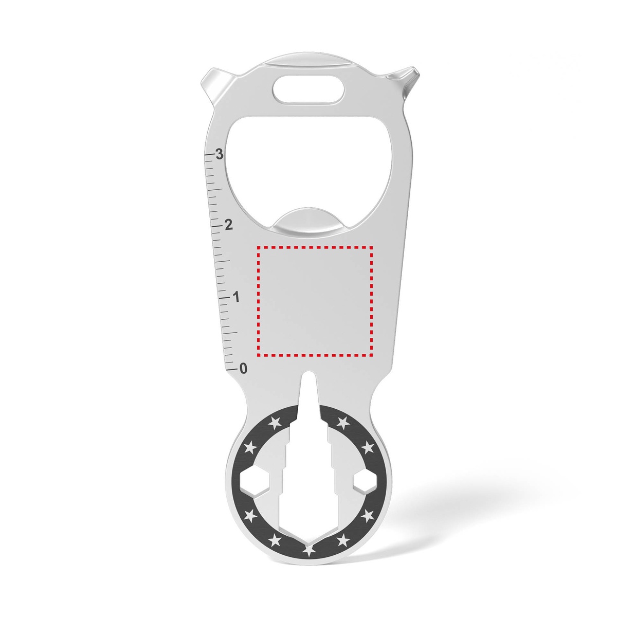 Auf dem Produkt (1,7 x 1,5 cm)