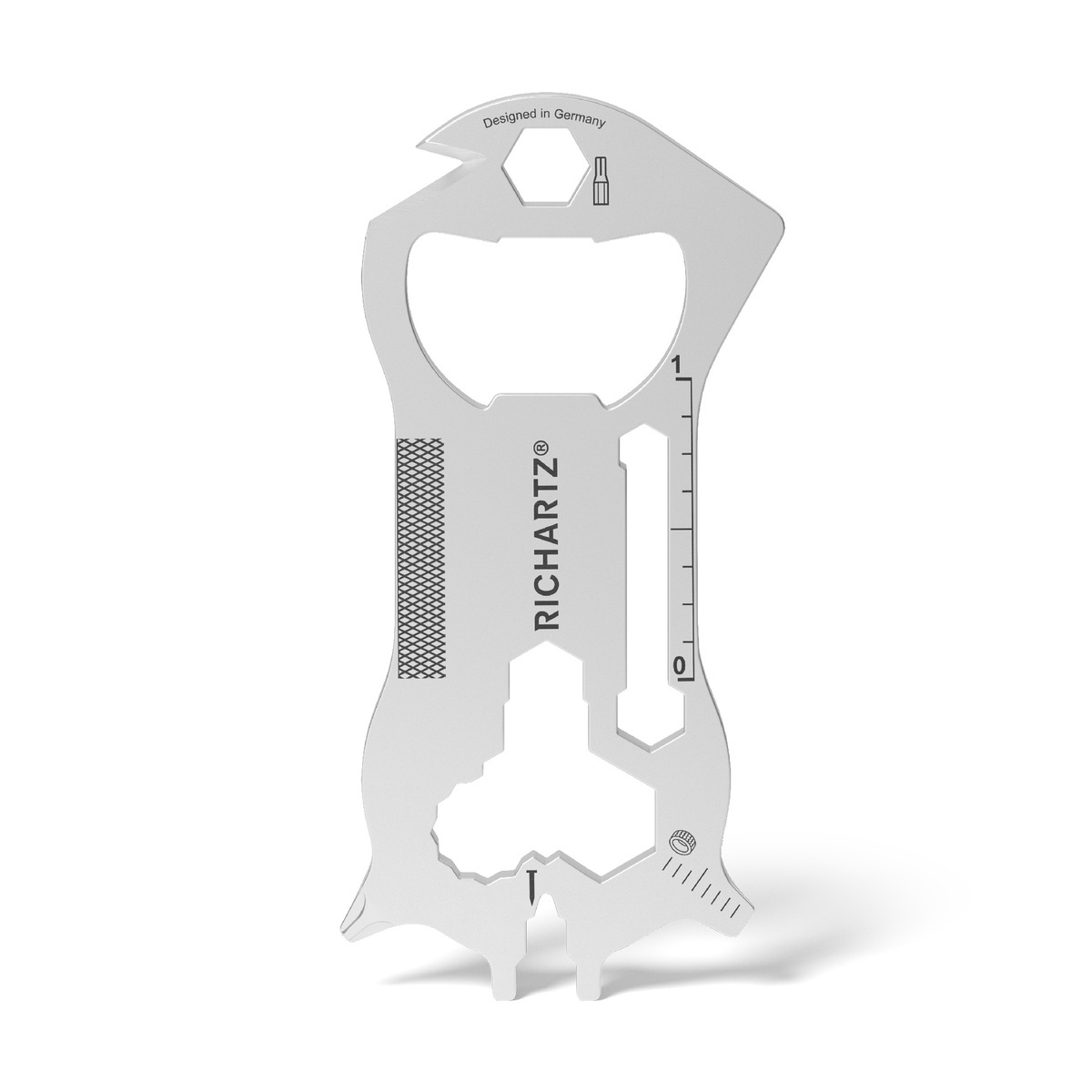 Auf der Klappkarte (10 x 10 x 0,5 cm)