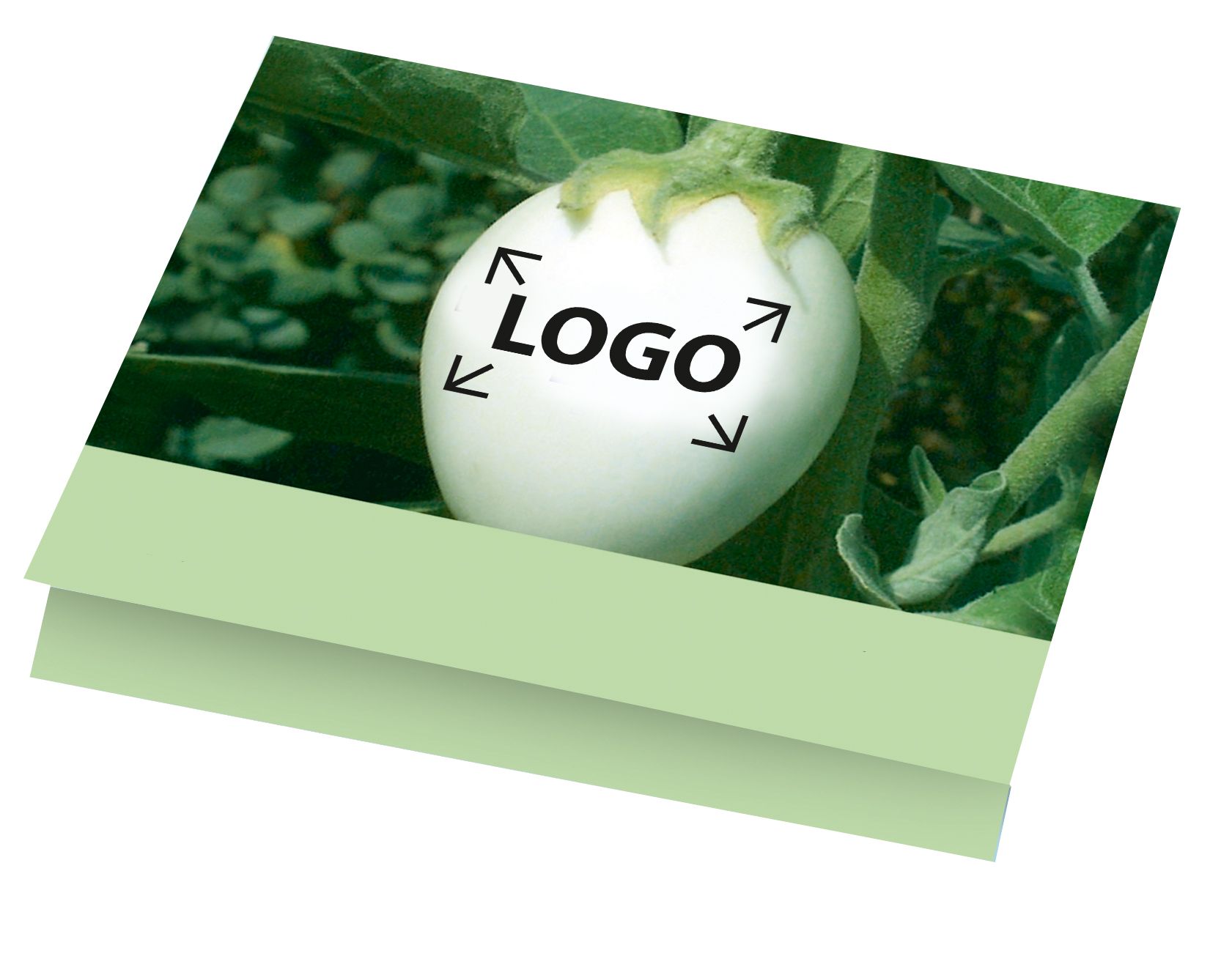 auf die Karte (9,0 x 14,4 cm)