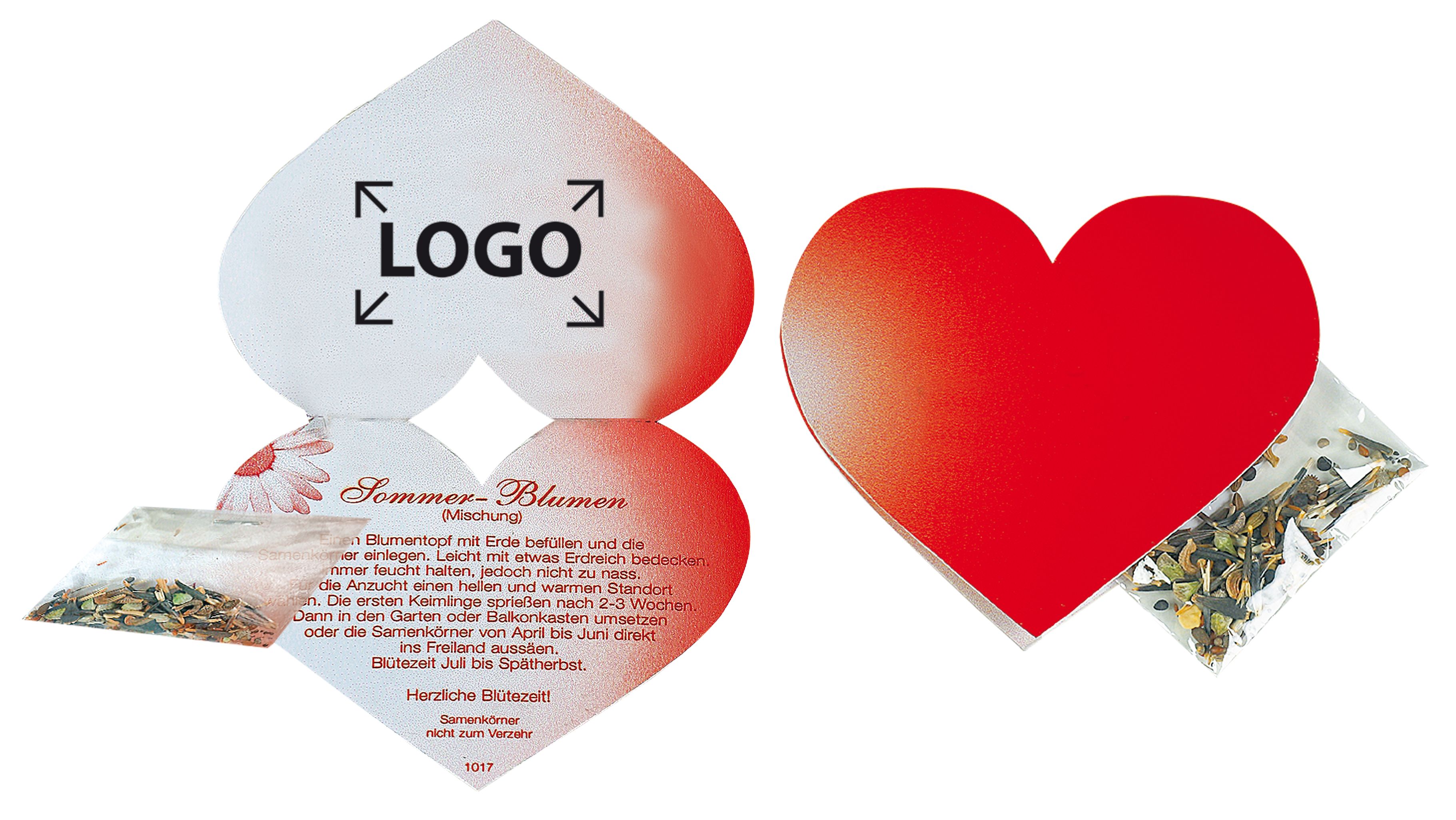 auf die Karte (8,0 x 14,0 cm)