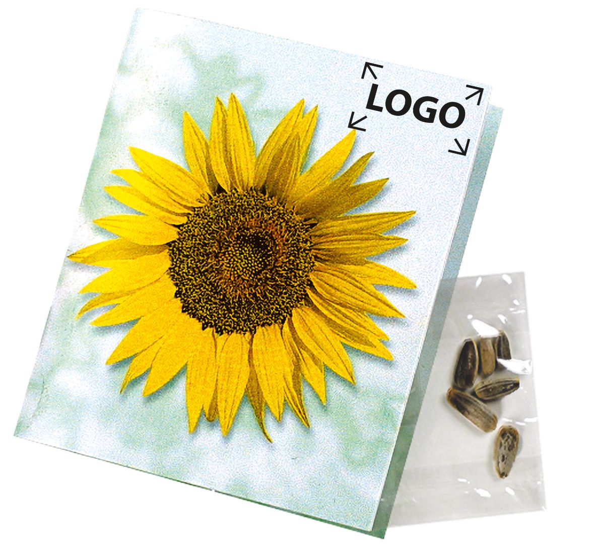 auf die Karte (14,0 x 8,0 cm)