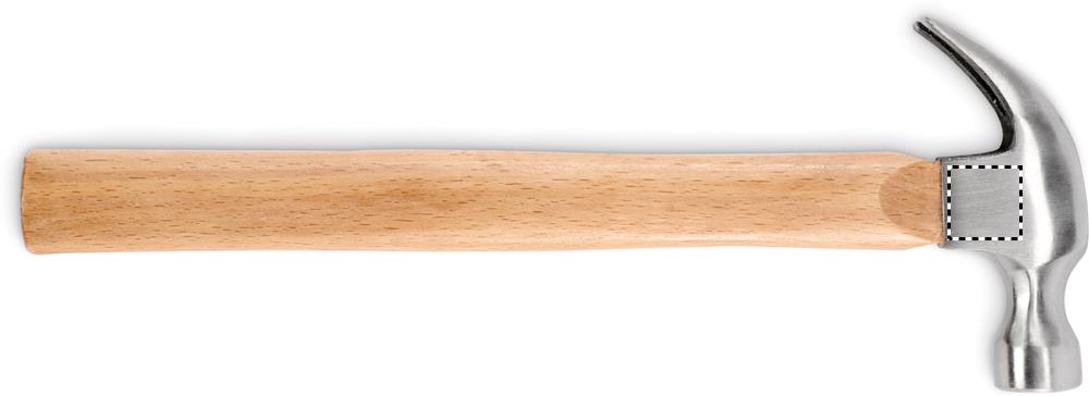 Kopf linkshändig (2 x 2 cm)