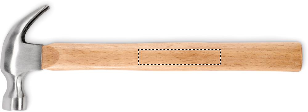 Henkel rechtshänder (1,5 x 8 cm)