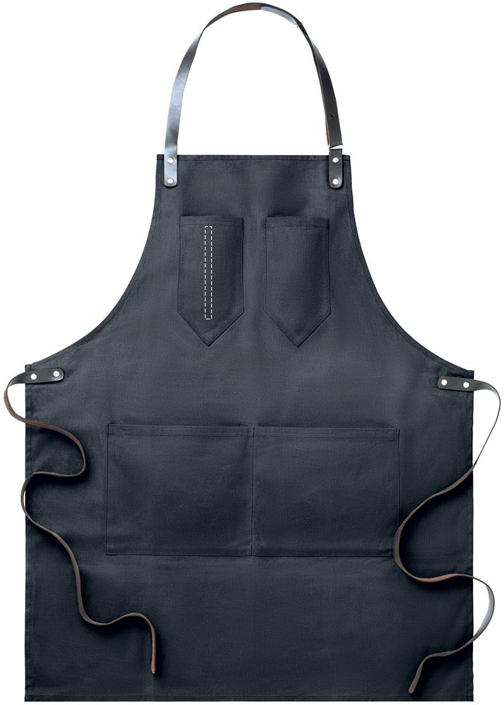 Tasche rechts (14 x 1 cm)