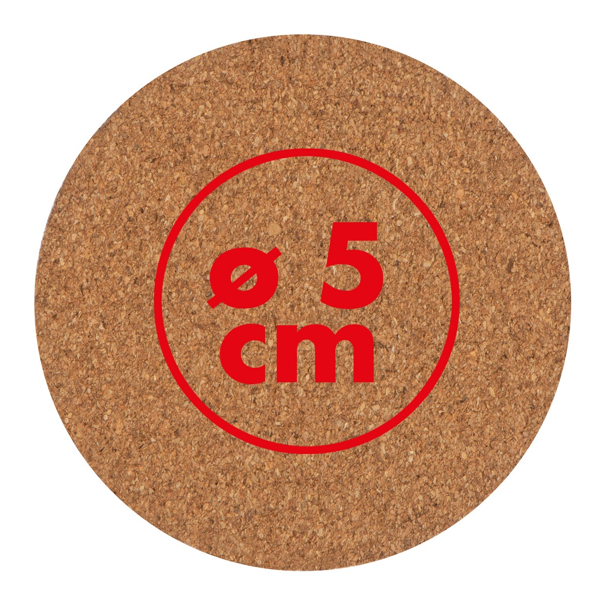 Oben (ø 5 cm)