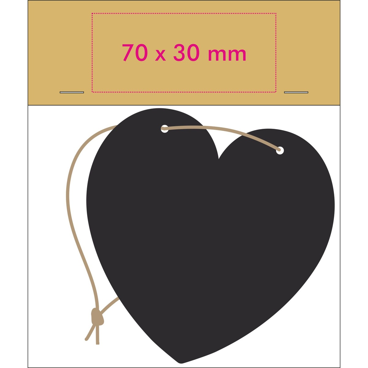 Vorderseite (7 x 3 cm)